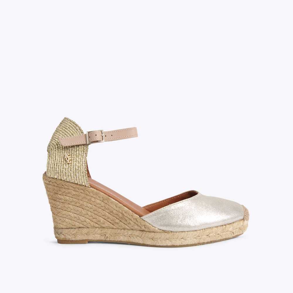 Alpargata Kurt Geiger Monty Mujer Dorados | Mexico-98127069