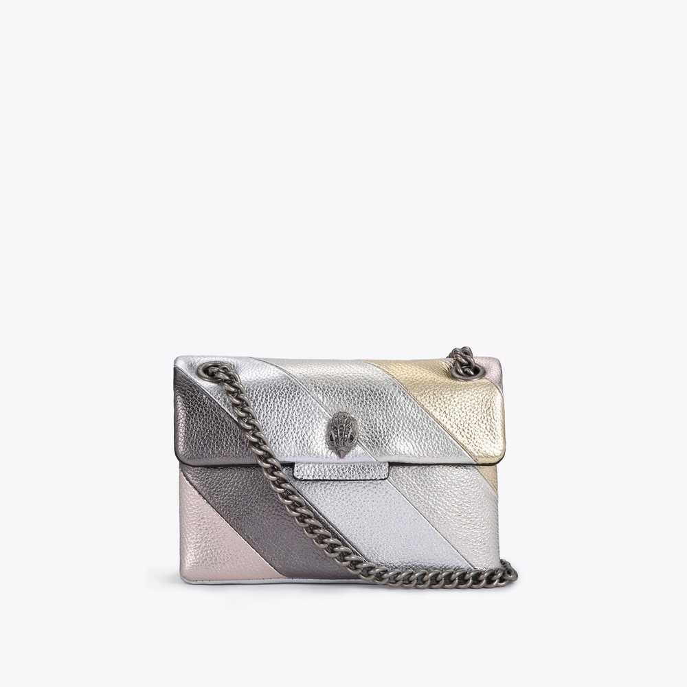 Bolsa De Hombro Kurt Geiger Mini Kensington Mujer Metallic | Mexico-97046829