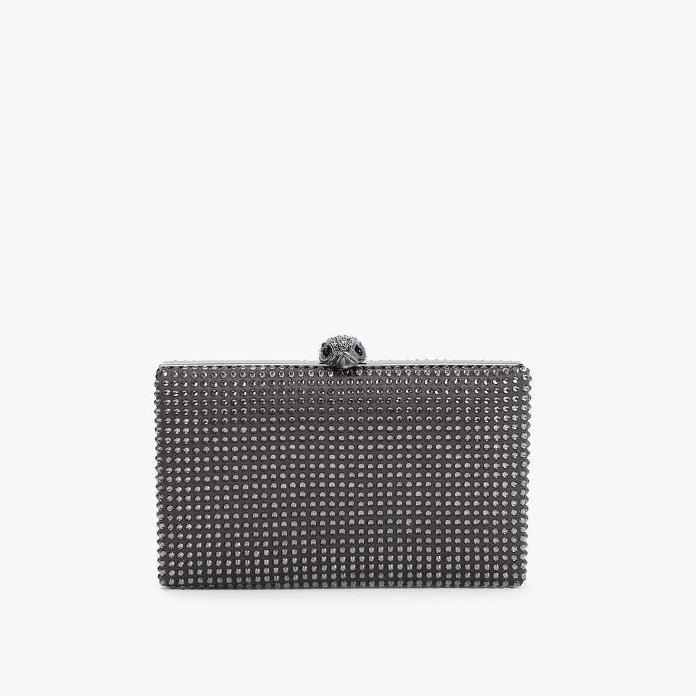 Bolso Clutch Kurt Geiger Crystal Kensington Mujer Grises | Mexico-90648379