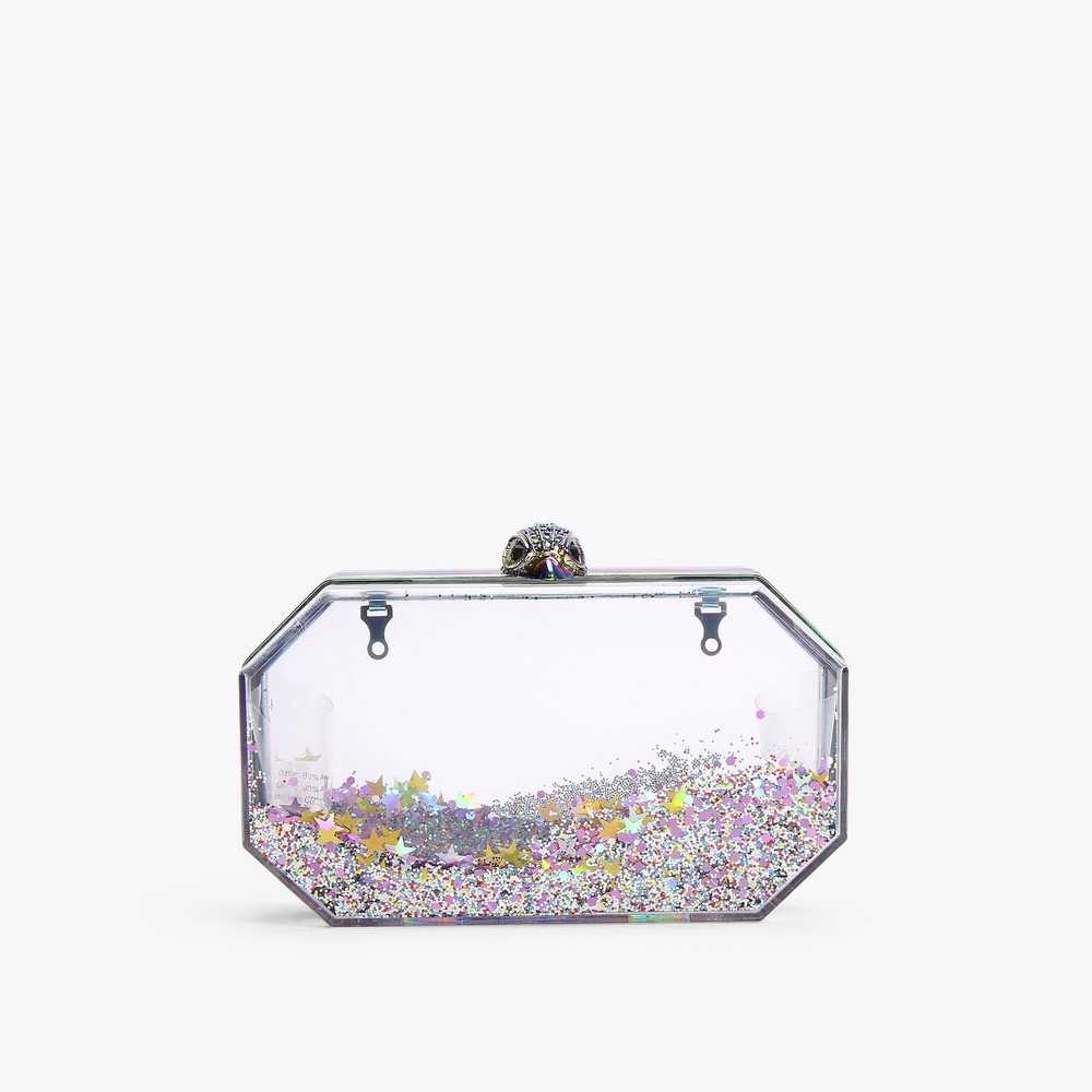 Bolso Clutch Kurt Geiger Kensington Glitter Mujer Multicolor | Mexico-56179209