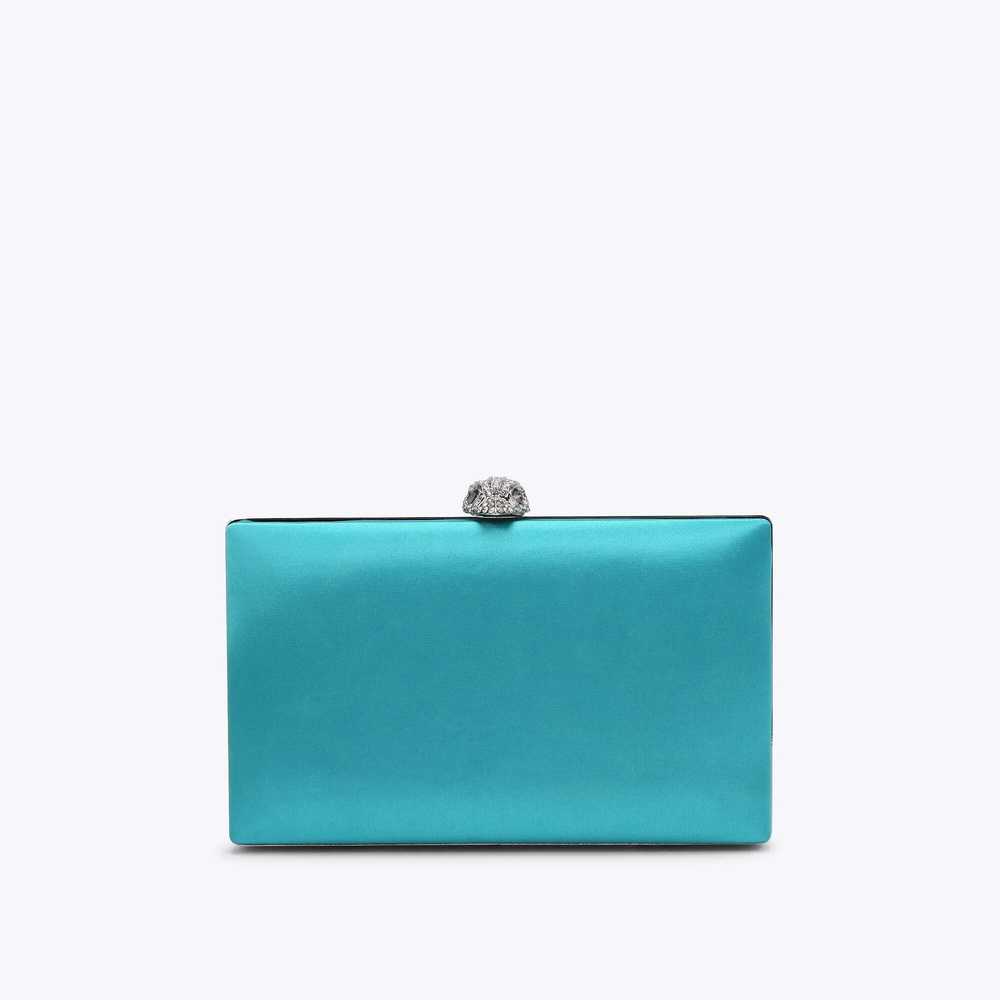 Bolso Clutch Kurt Geiger Kensington Mujer Turquesa | Mexico-72086939