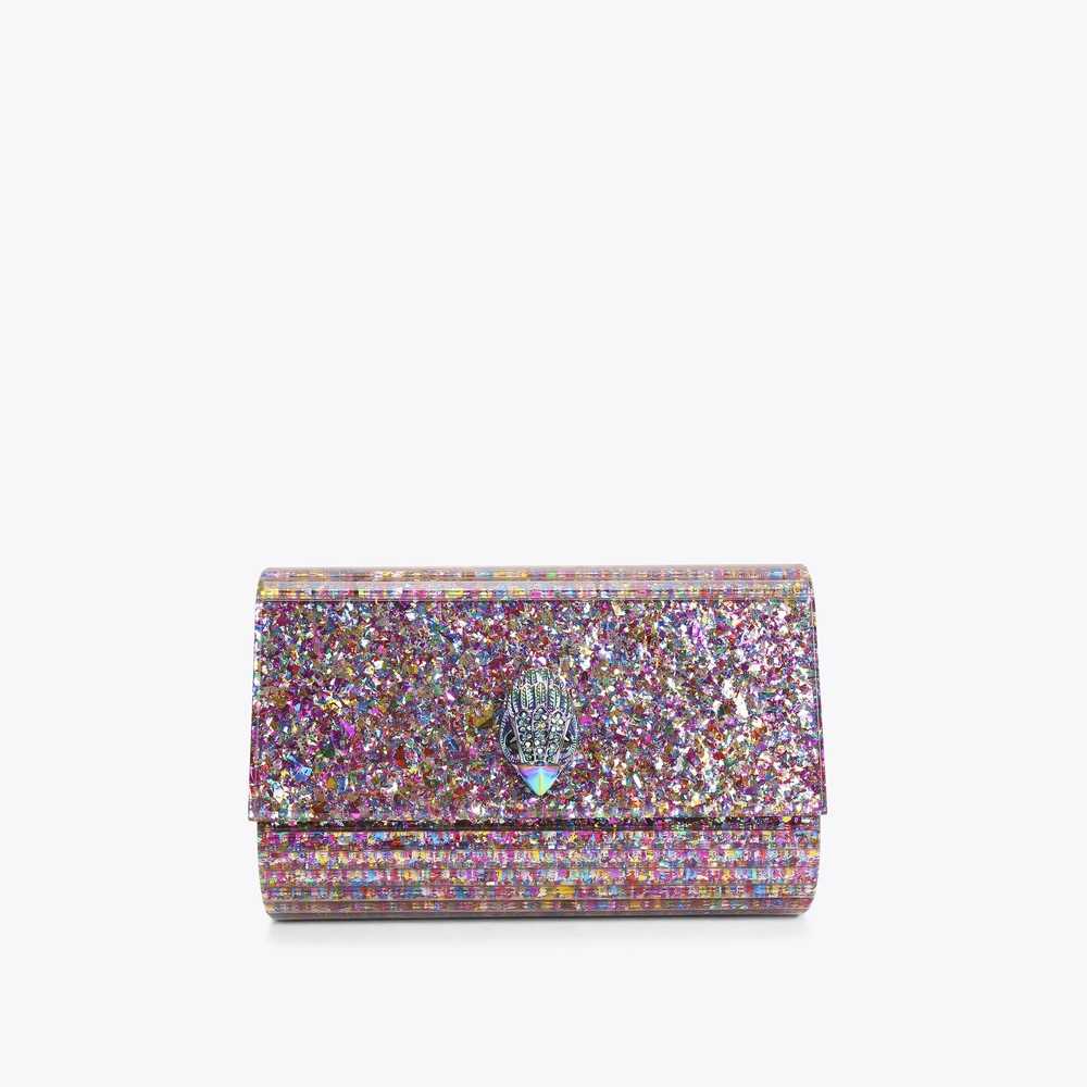 Bolso Clutch Kurt Geiger Party Eagle Mujer Negros | Mexico-32654989