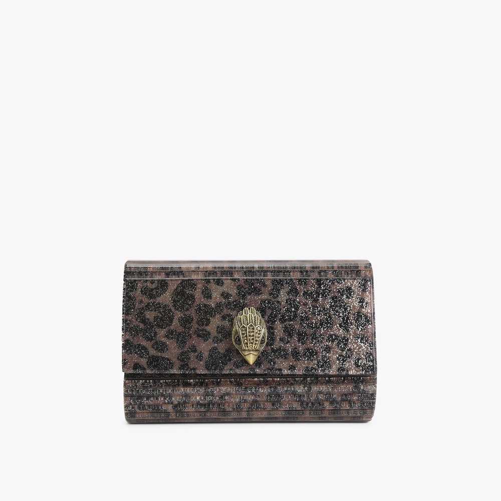 Bolso Clutch Kurt Geiger Party Eagle Mujer Marrom | Mexico-82165739