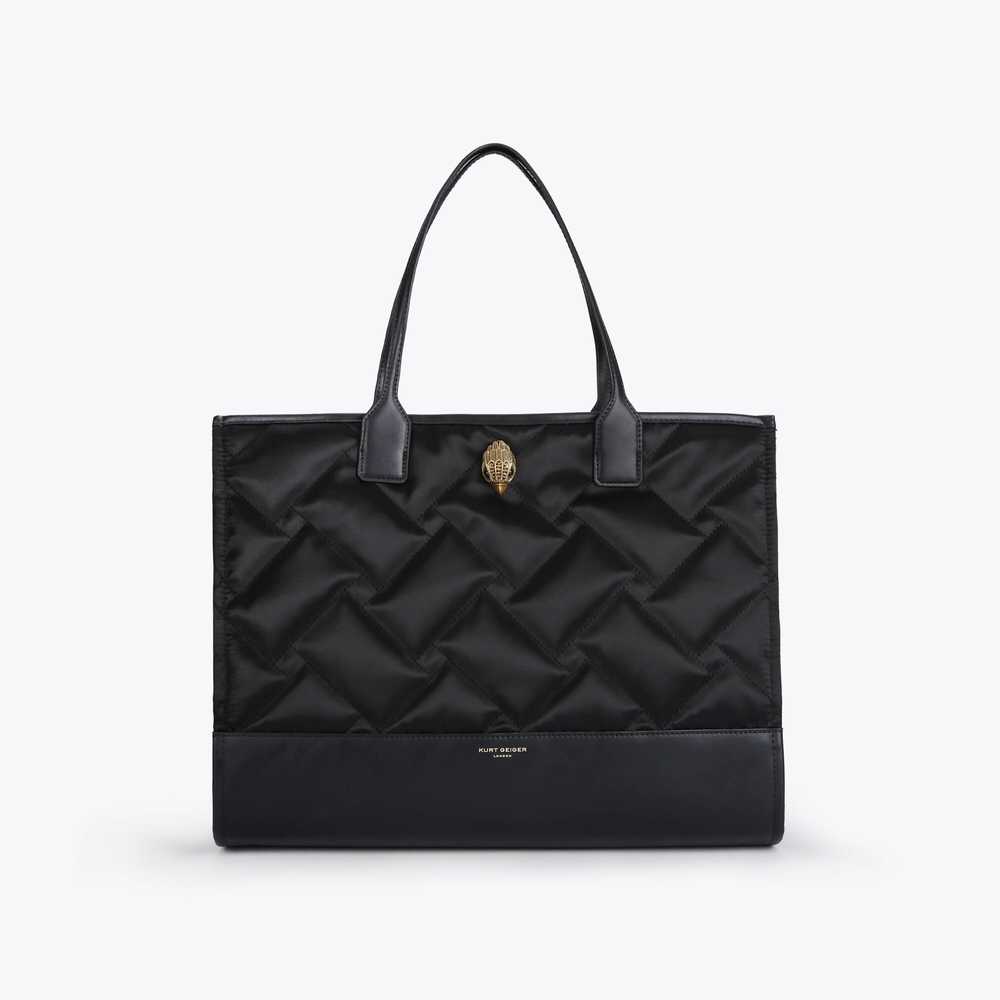 Bolso Tote Kurt Geiger Recycled Square Mujer Negros | Mexico-62137959