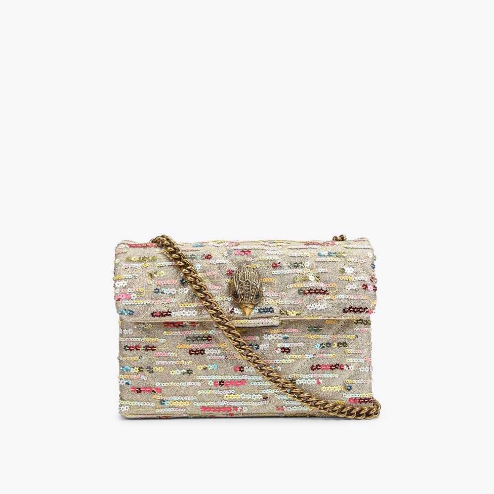 Bolsos Cruzados Kurt Geiger Lurex Md Kensington Mujer Dorados | Mexico-31289409