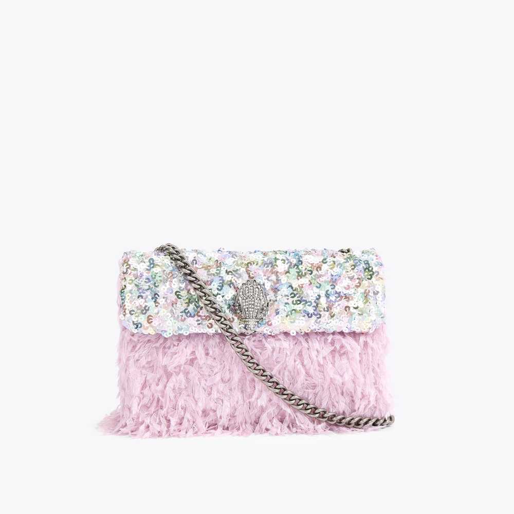 Bolsos Cruzados Kurt Geiger Sequins Medium Kensington Mujer Rosas | Mexico-87024519