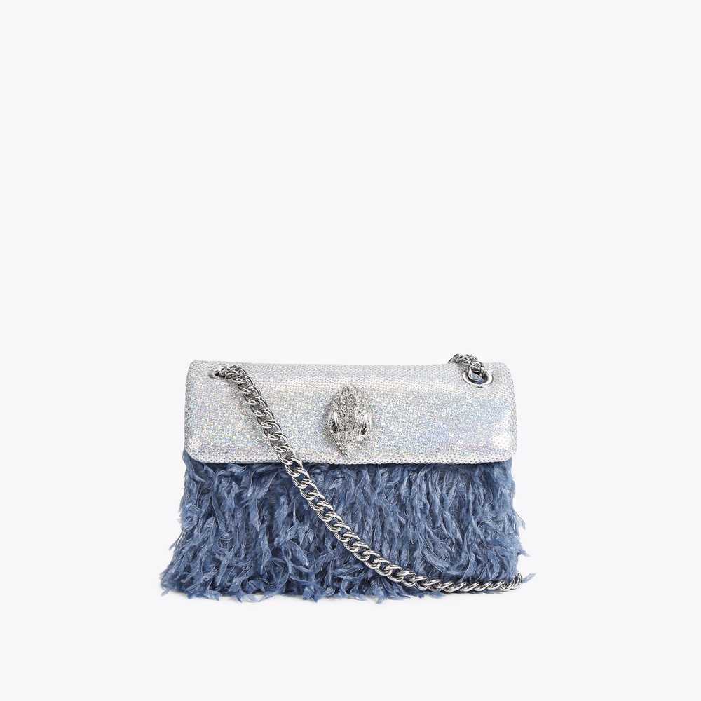 Bolsos Cruzados Kurt Geiger Sequins Mini Kensington Mujer Plateados | Mexico-71396589