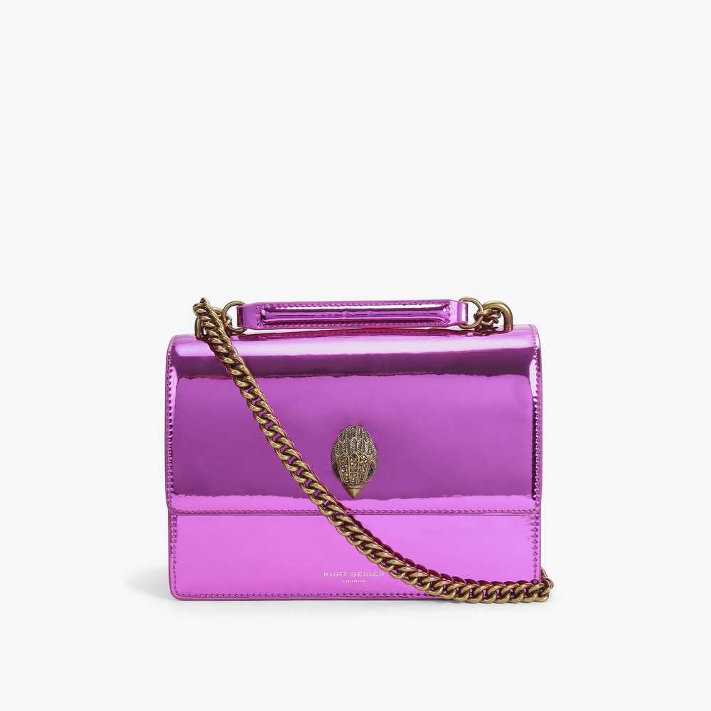 Bolsos Cruzados Kurt Geiger Shoreditch Mujer Fucsia | Mexico-17284369