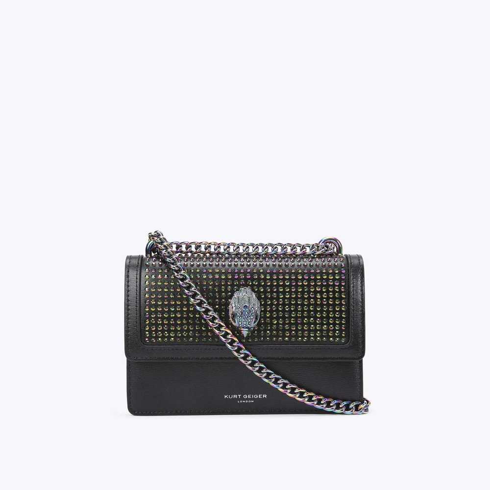 Bolsos Cruzados Kurt Geiger Shoreditch Small Mujer Negros | Mexico-01653979