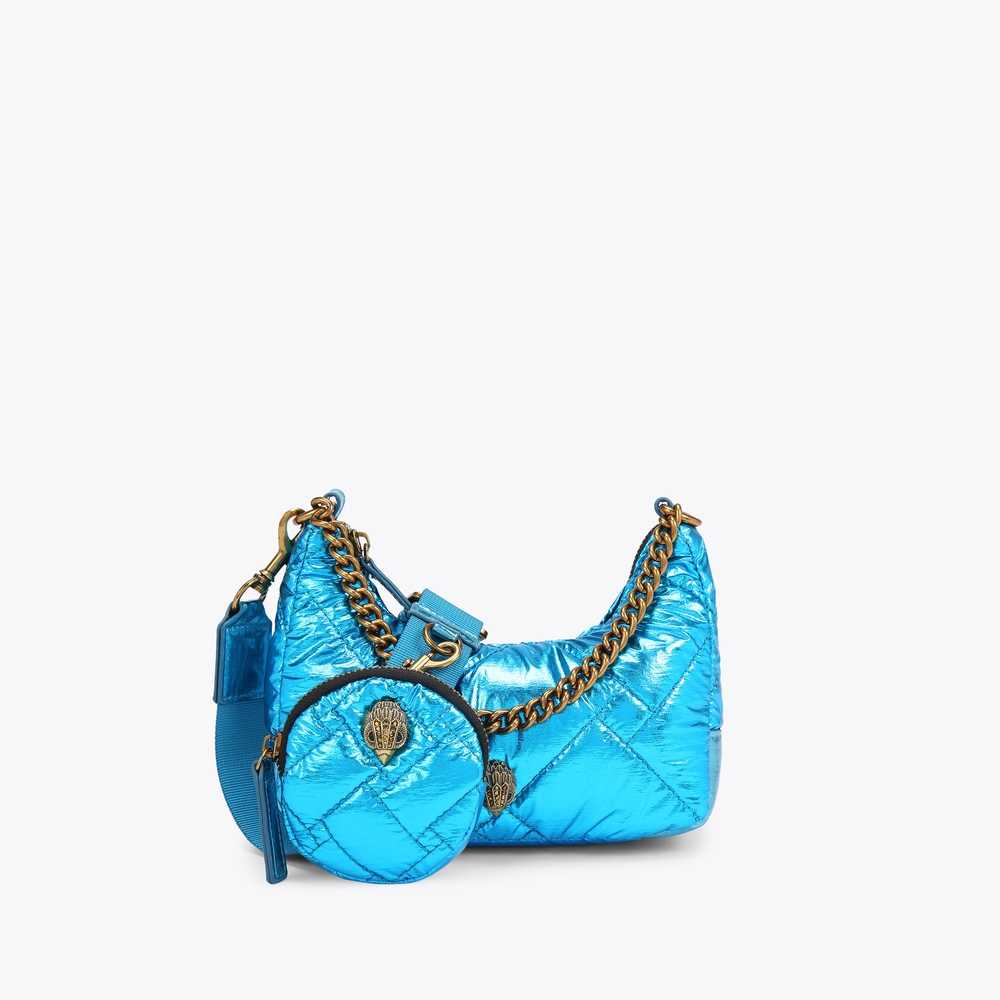 Bolsos Cruzados Kurt Geiger Small Mujer Azules | Mexico-27065149