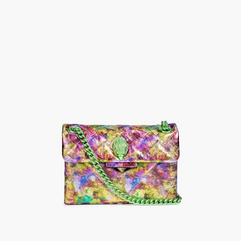 Bolsos Mini Kurt Geiger Cuero Mini Kensington Mujer Verdes | Mexico-17283649