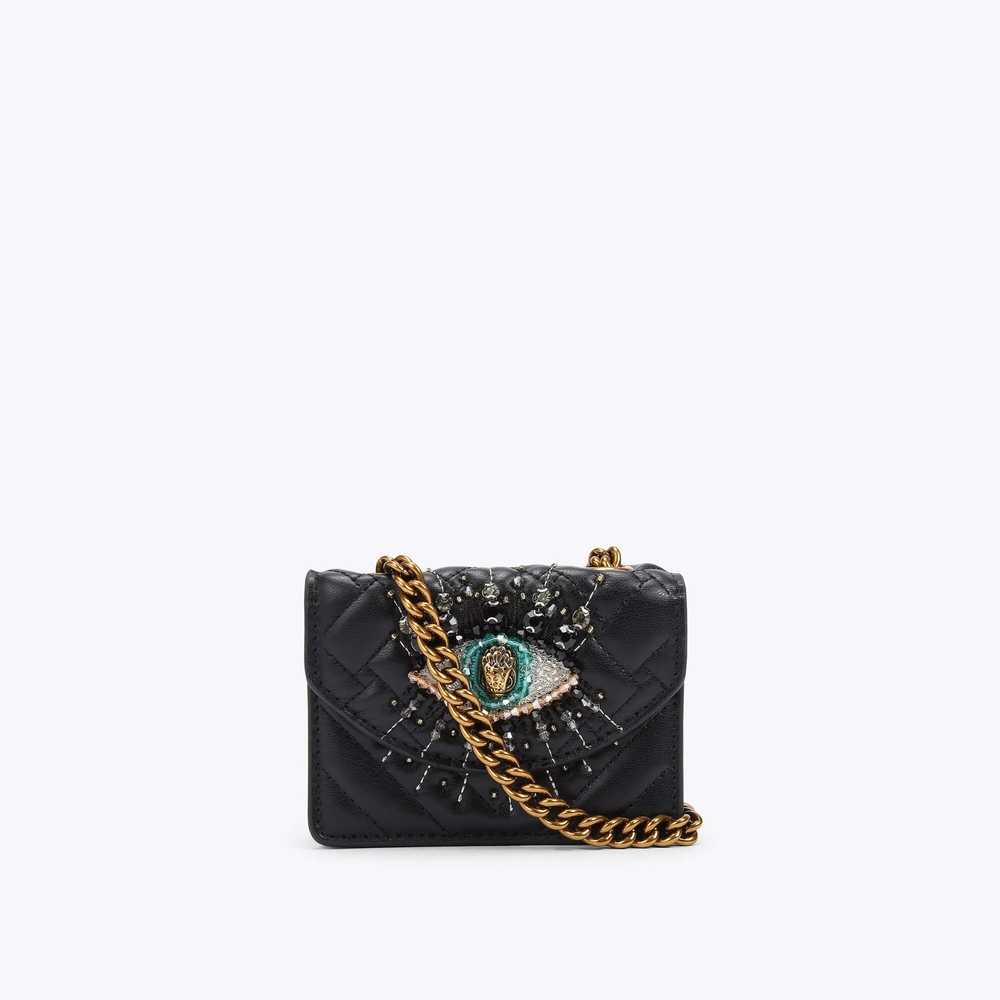 Bolsos Mini Kurt Geiger Micro Kensington Eye Mujer Negros | Mexico-69245379