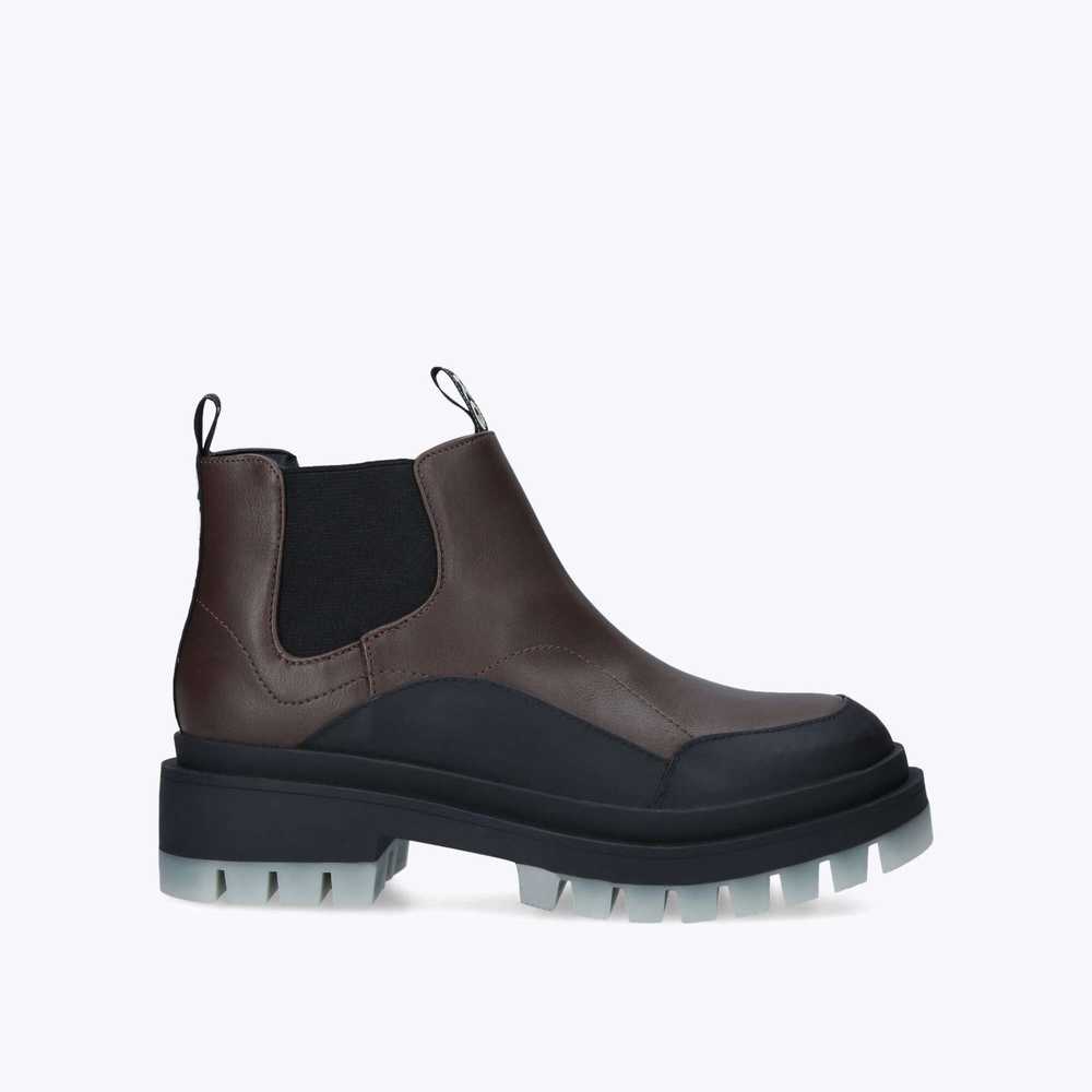 Botines Chelsea Kurt Geiger Tracker Mujer Marrom | Mexico-13540969