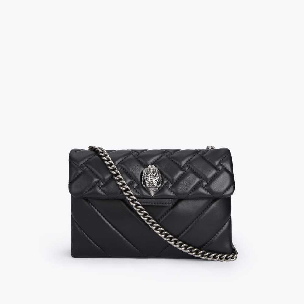 Carteras Kurt Geiger Cuero Medium Kensington Mujer Negros | Mexico-24768539