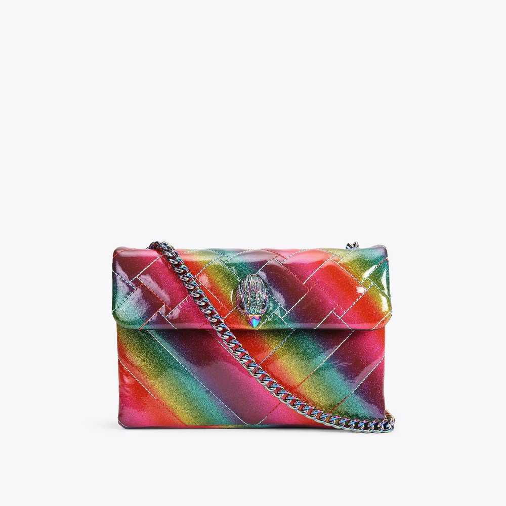 Carteras Kurt Geiger Glitter Medium Kensington Mujer Fluorescentes | Mexico-39567819