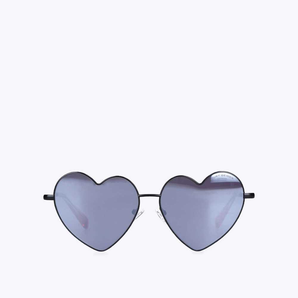 Lentes De Sol Kurt Geiger Metal Heart Mujer Negros | Mexico-74283059