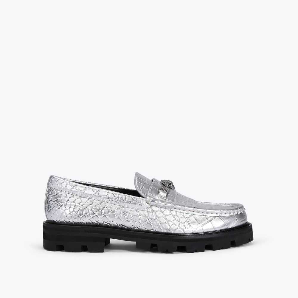 Loafers Kurt Geiger Carnaby Fornido Mujer Plateados | Mexico-68423059