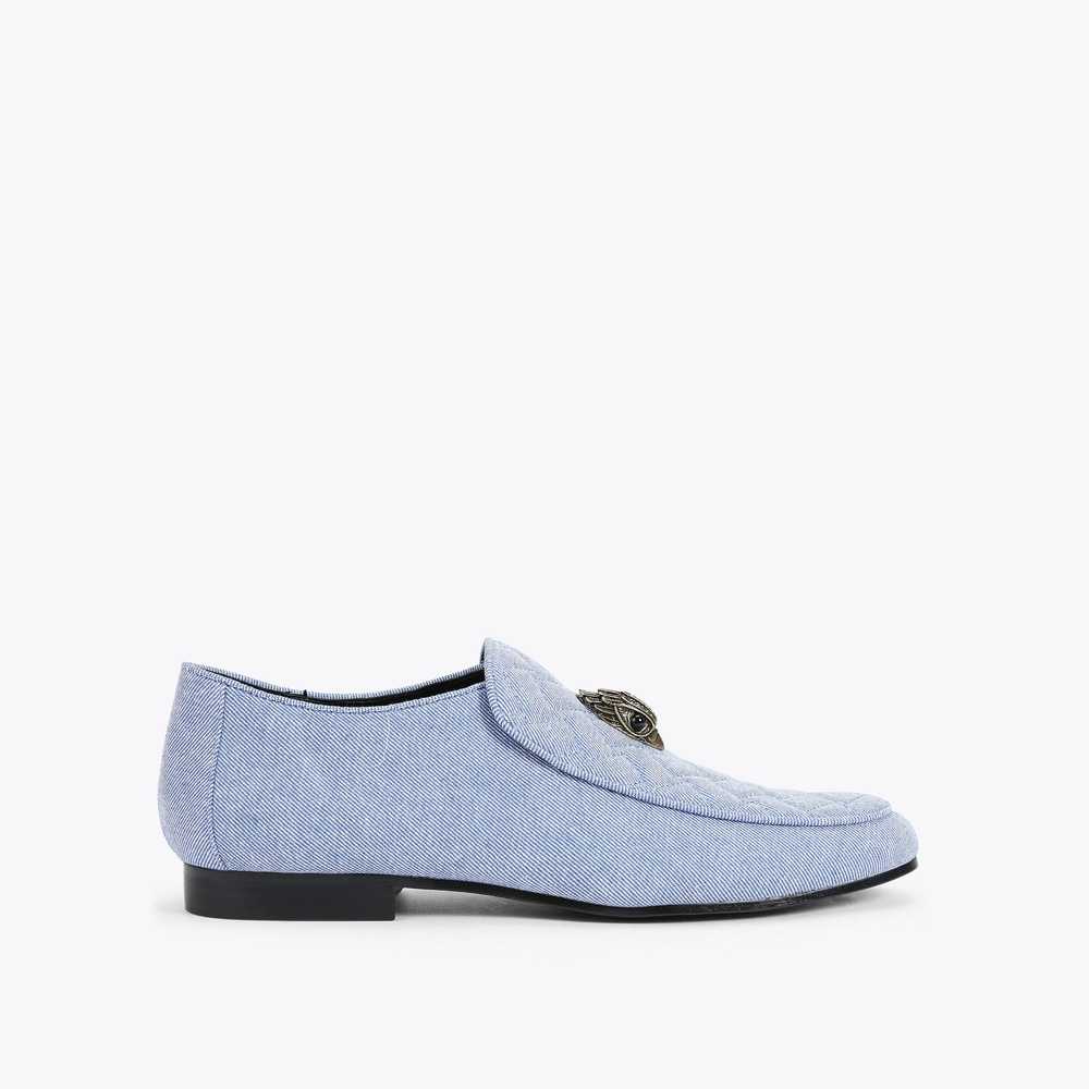 Loafers Kurt Geiger Hugh Eagle Denim Hombre Azules | Mexico-32568749