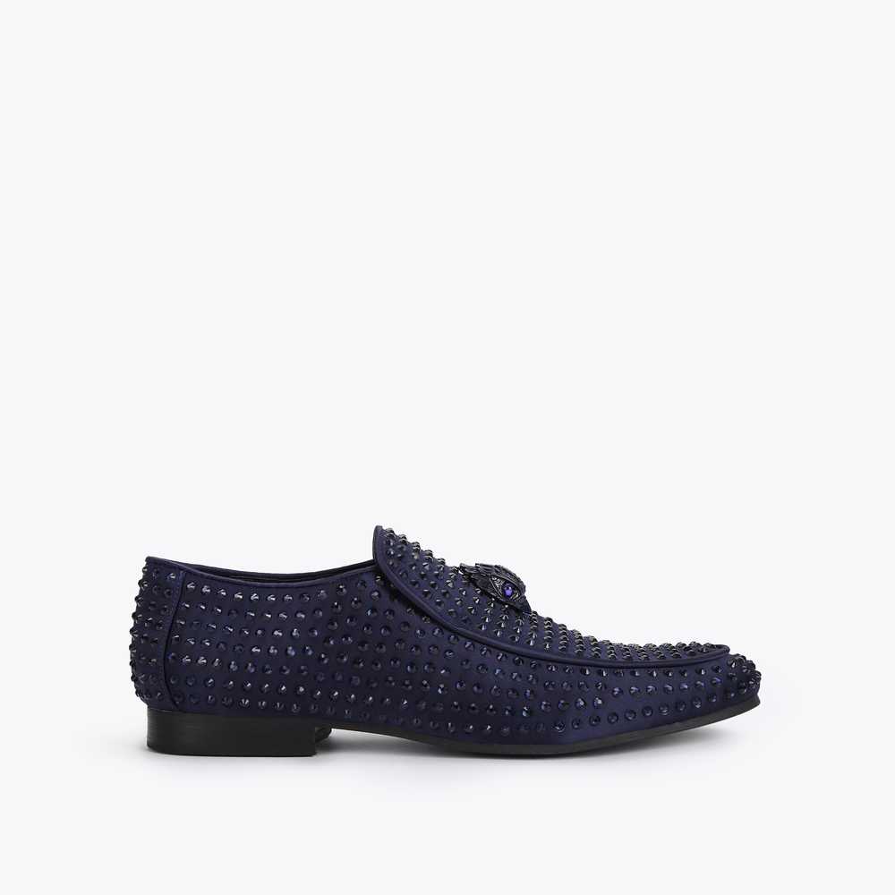 Loafers Kurt Geiger Hugh Eagle Drench Stud Hombre Azul Marino | Mexico-45983129