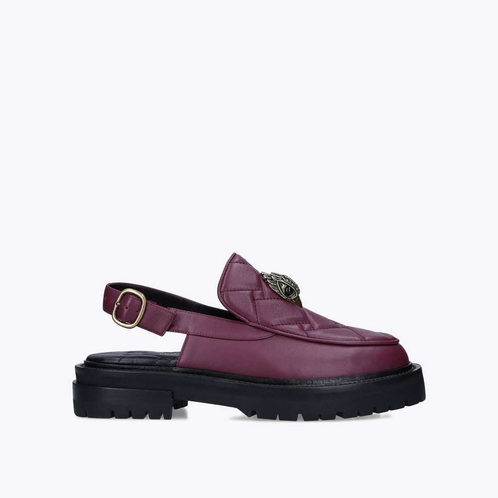 Mulas Kurt Geiger Bobby Sling Back Mujer Vino | Mexico-15639429