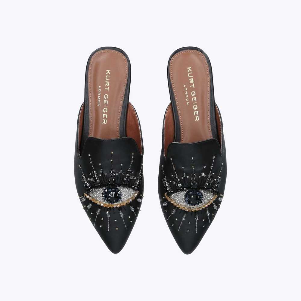 Mulas Kurt Geiger Olive Eye Mujer Negros | Mexico-86527419