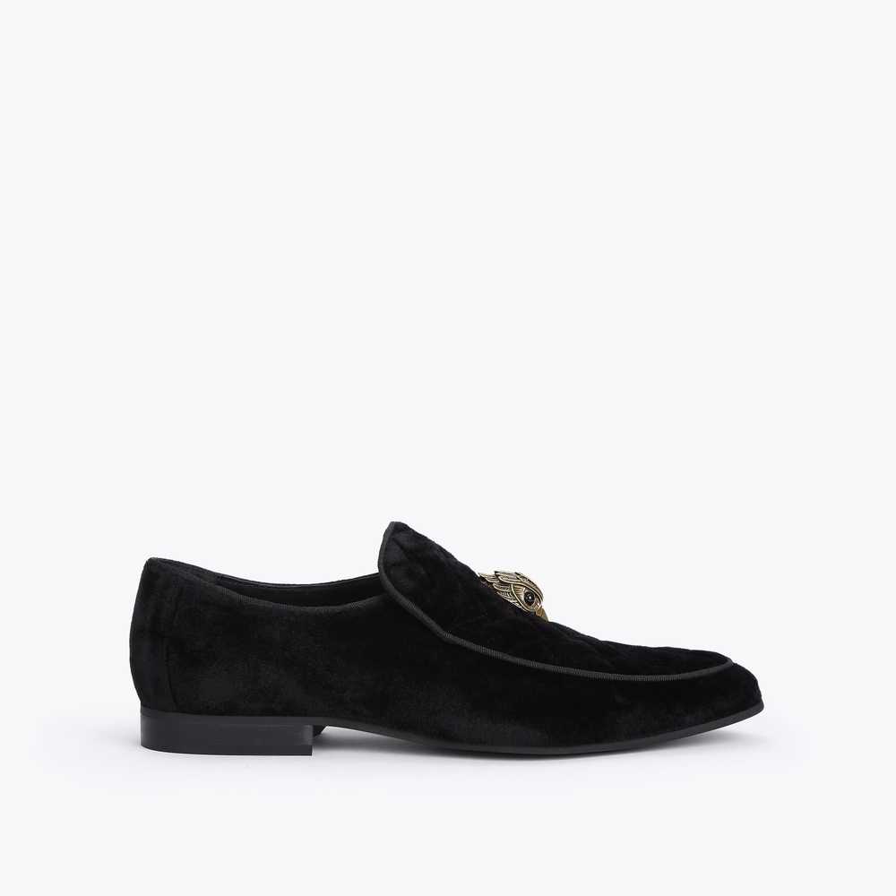 Pantuflas Kurt Geiger Hugh Eagle Head Hombre Negros | Mexico-43218579