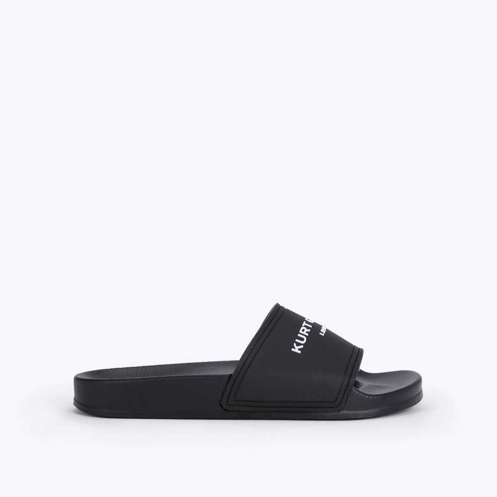 Sandalias Kurt Geiger Kgl Poolr Hombre Negros | Mexico-54670189