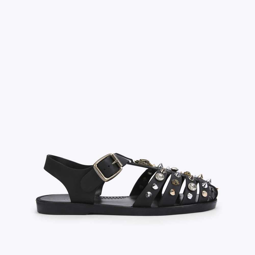 Sandalias Kurt Geiger Madelyn Fisherman Mujer Negros | Mexico-17649509