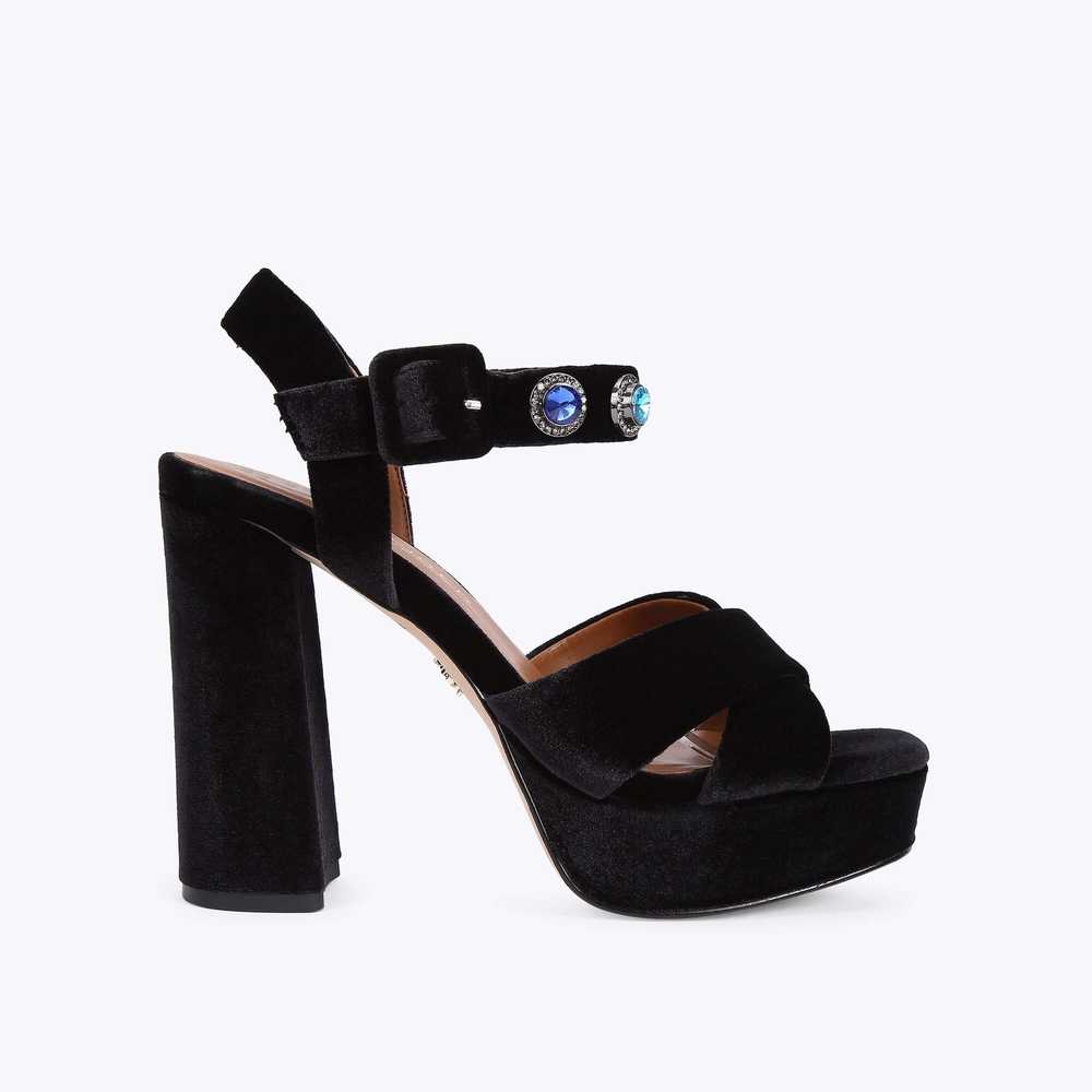 Sandalias Kurt Geiger Octavia Plataforma Mujer Negros | Mexico-54983609