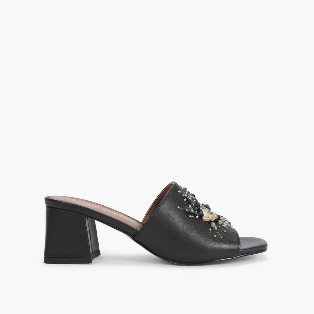 Sandalias Kurt Geiger Olive Block Eye Mujer Negros | Mexico-58016939