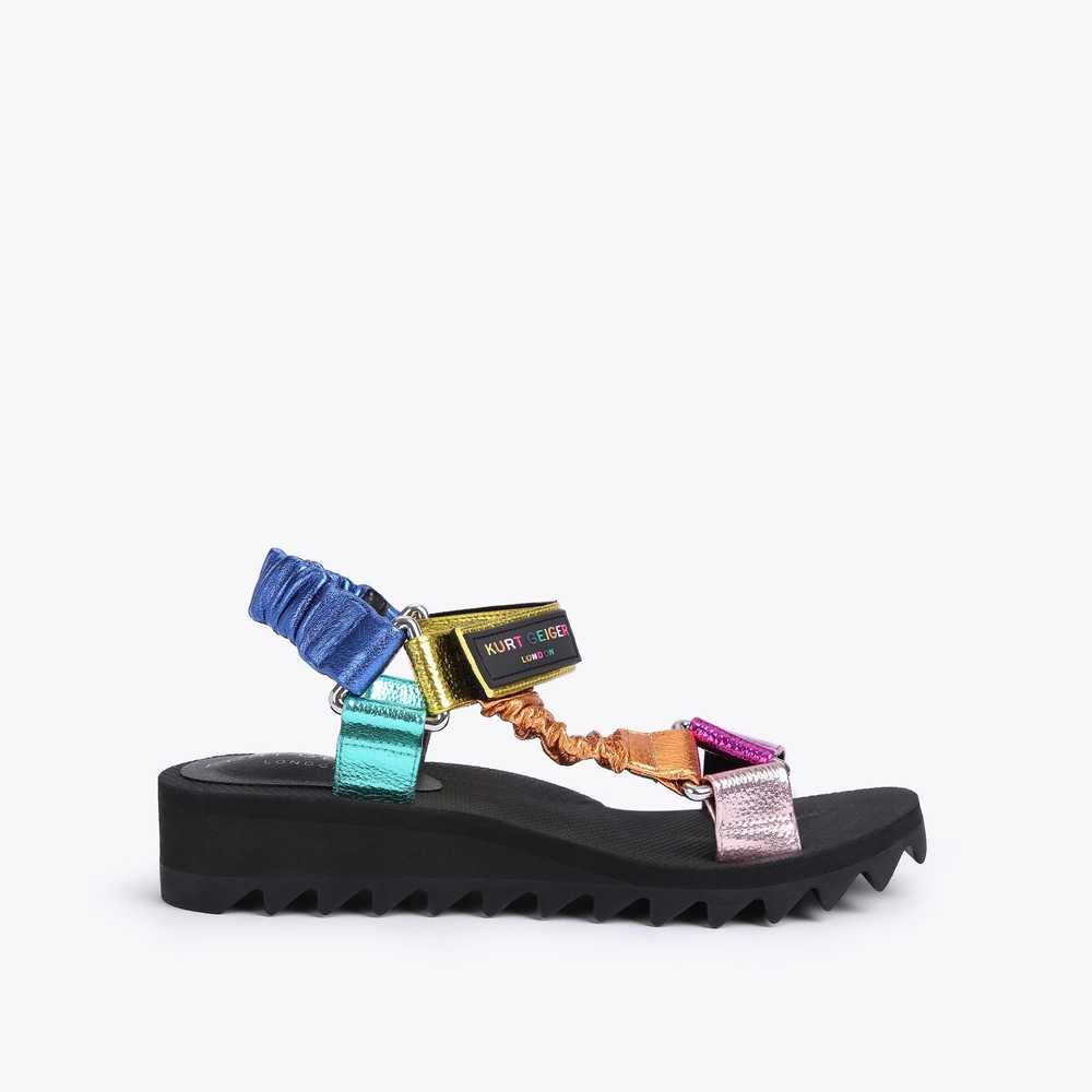 Sandalias Kurt Geiger Orion Mujer Multicolor | Mexico-81304699