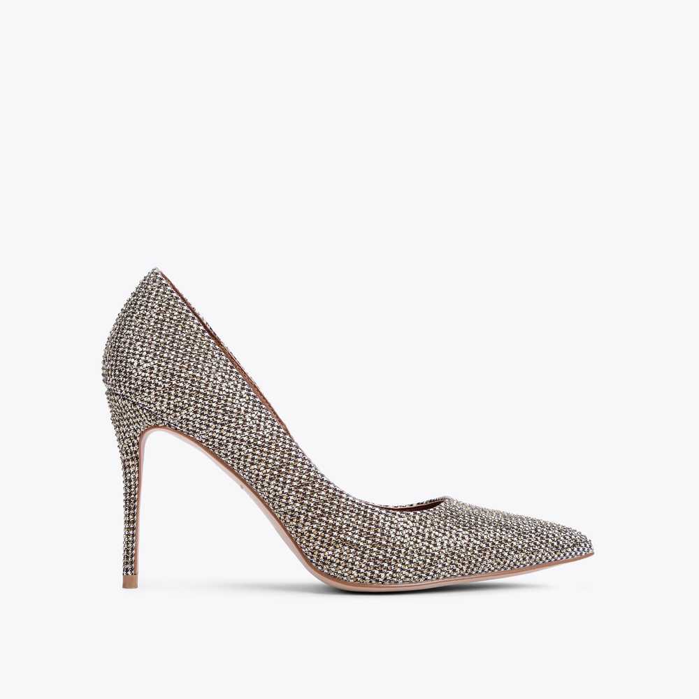 Tacones Kurt Geiger Belgravia Mujer Beige | Mexico-16938549