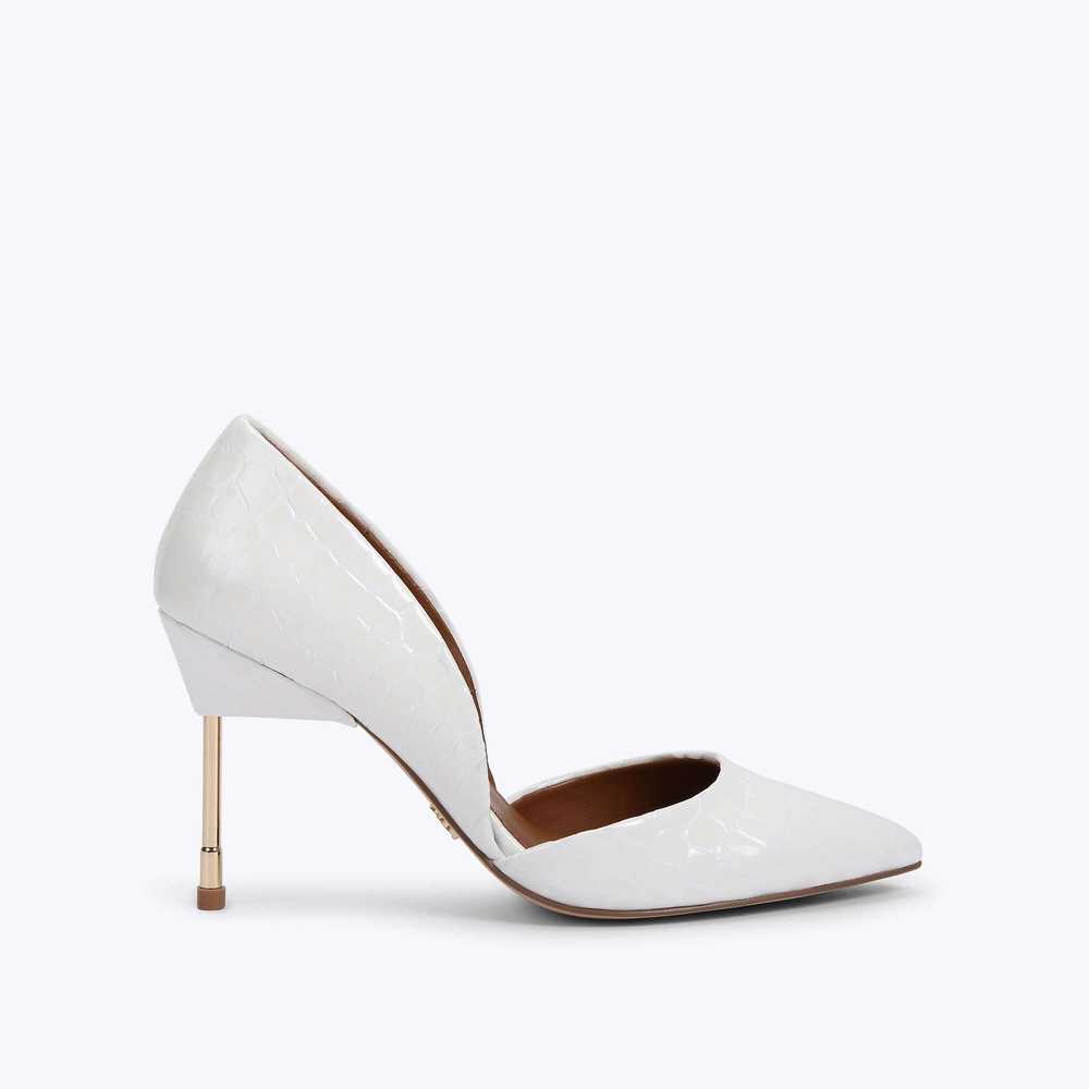 Tacones Kurt Geiger Bond 90 Mujer Blancos | Mexico-65740139