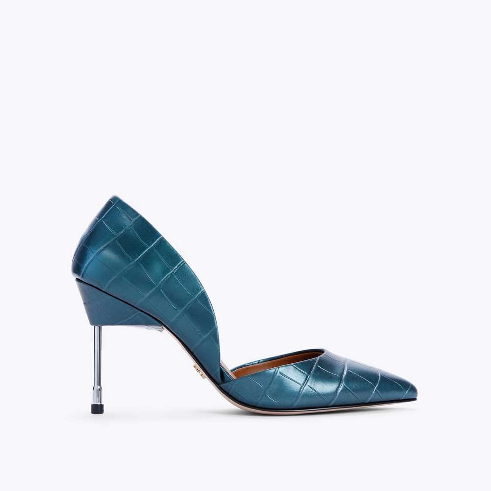 Tacones Kurt Geiger Bond 90 Mujer Turquesa | Mexico-69037589