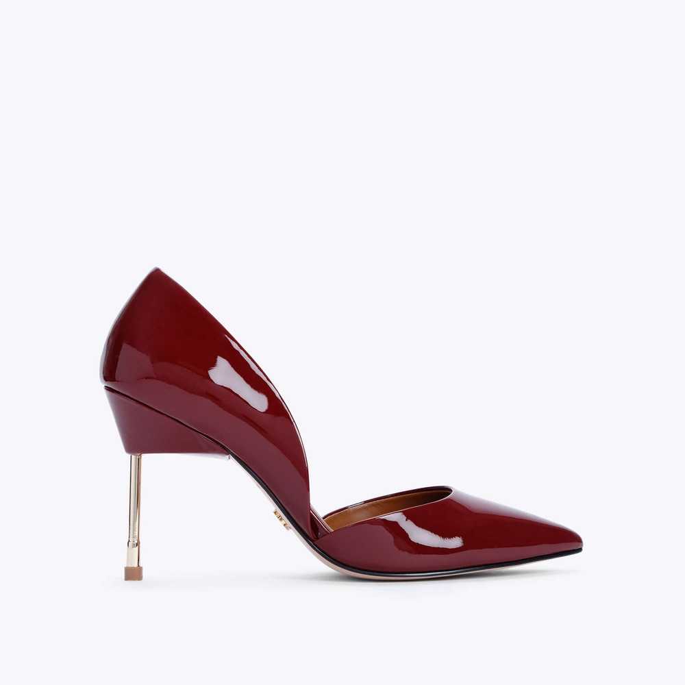 Tacones Kurt Geiger Bond 90 Mujer Vino | Mexico-17205489
