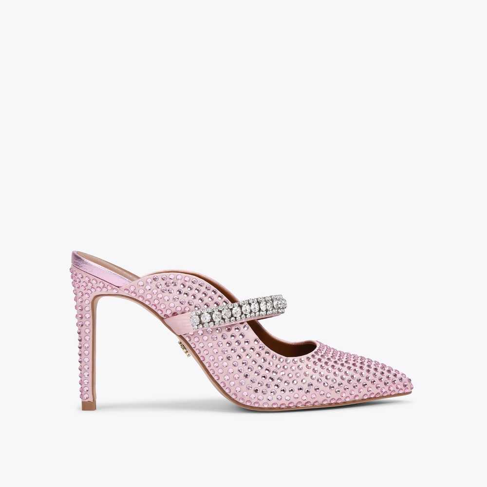 Tacones Kurt Geiger Duke Crystal Mujer Rosas | Mexico-20645989