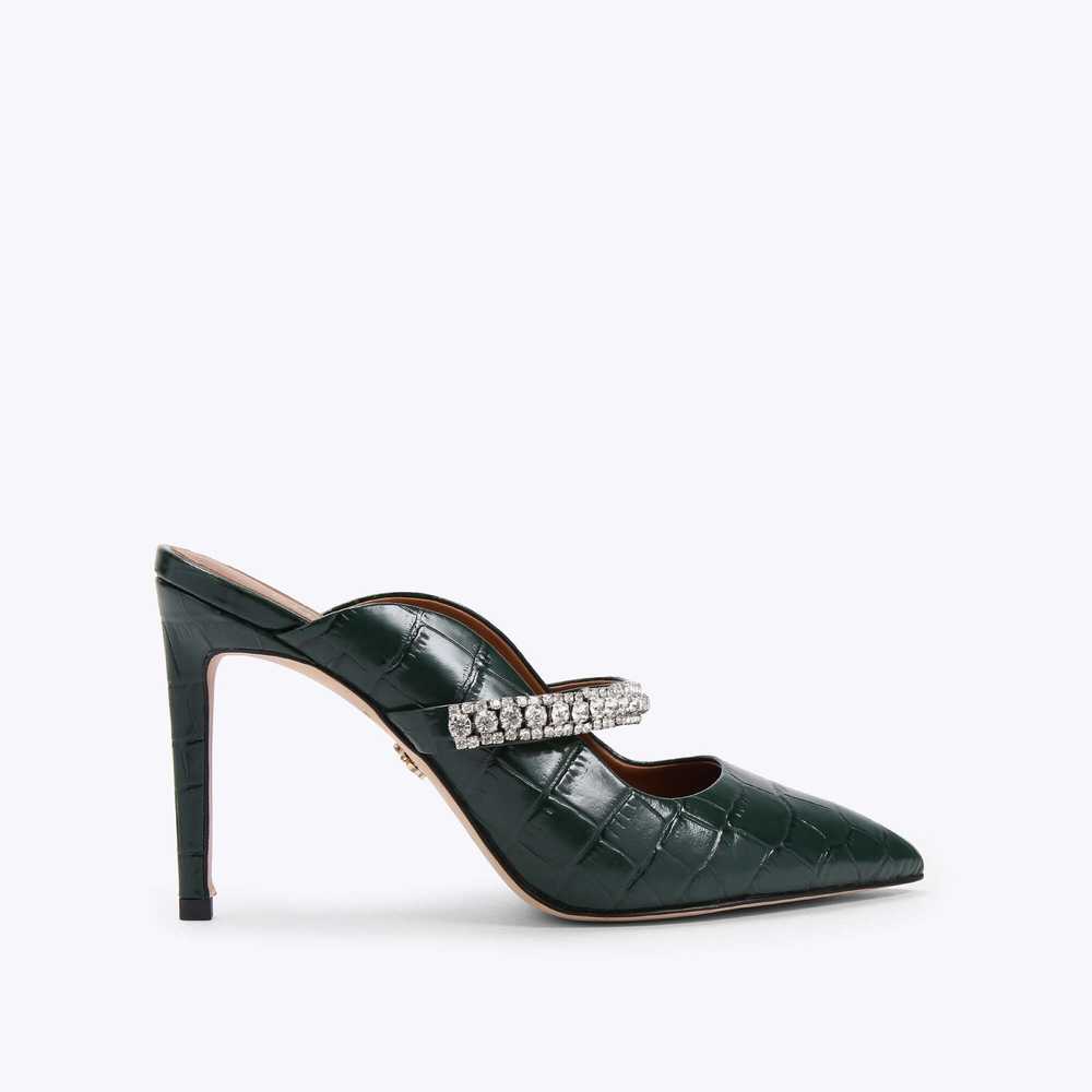 Tacones Kurt Geiger Duke Mujer Verdes Oscuro | Mexico-72839169