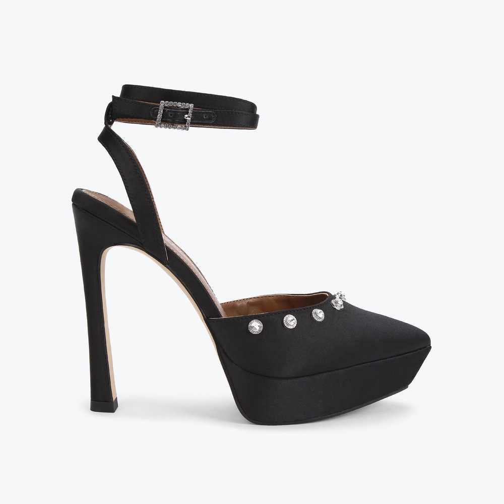 Tacones Kurt Geiger Octavia Plataforma Mujer Negros | Mexico-70382949
