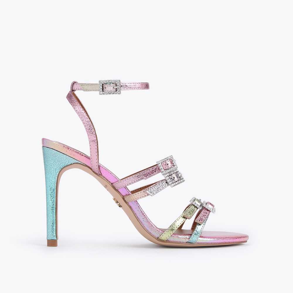 Tacones Kurt Geiger Pierra Mujer Rosas | Mexico-81209349