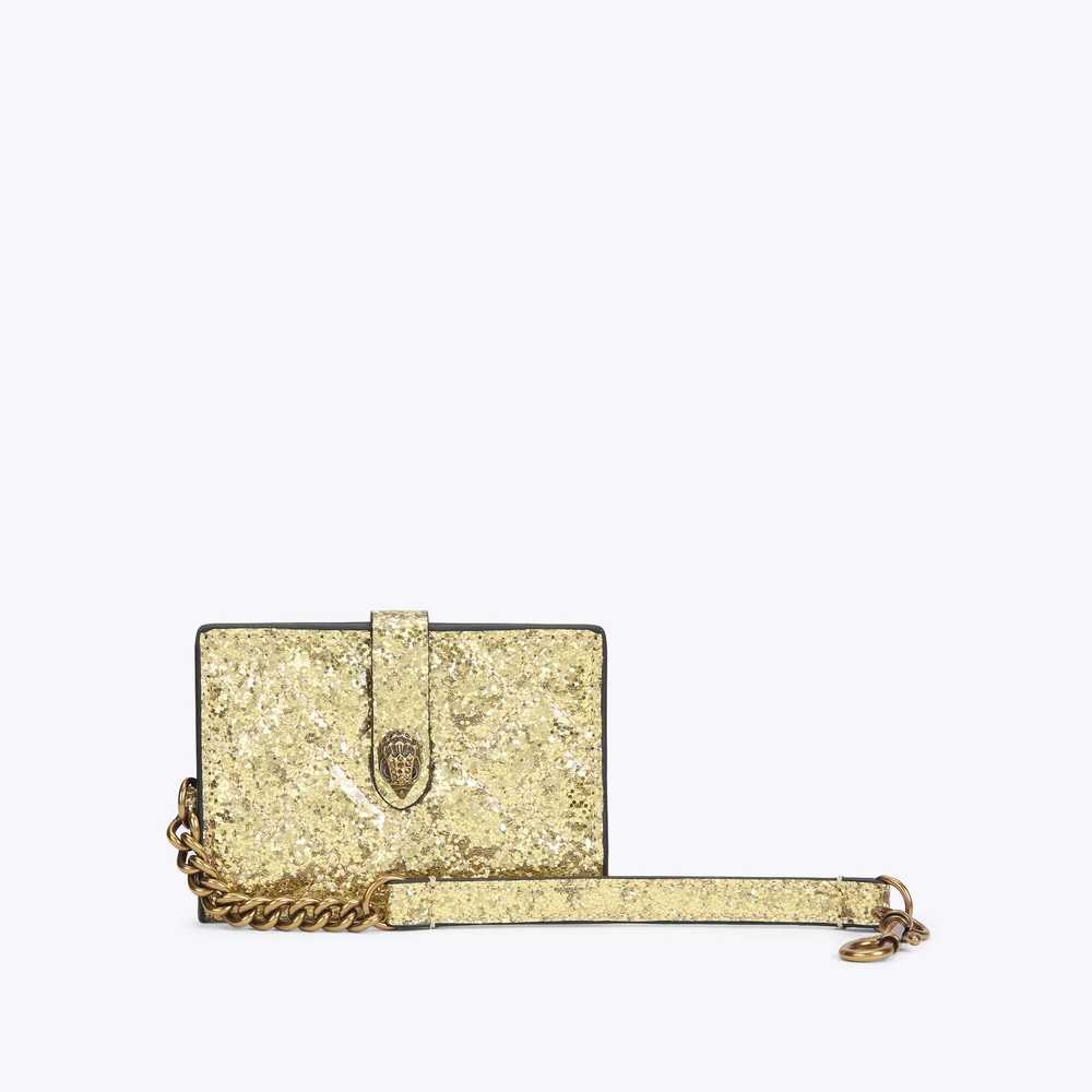 Tarjeteros Kurt Geiger Mirror Card Kensington Mujer Dorados | Mexico-91620439